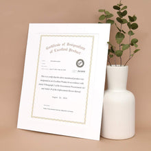Load image into Gallery viewer, Monolike Paper Photo Frames Letter size White 5p 8.5"x11"