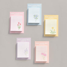 Load image into Gallery viewer, Monolike Front Garden Ver.2 Sticky-it - 5p Set Self-Adhesive Memo Pad 50 Sheets
