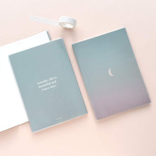 Load image into Gallery viewer, Monolike A5 Haru Free Notebook, Photo D 4p SET - Blank Notebook, PVC Cover