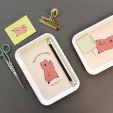 Load image into Gallery viewer, Monolike Story Town, Quokka+Goose Tray 2P Set - melamine,serving plate,desk supplies,organizer,storage box,Kitchenware, Serveware,Dinnerware