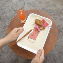 Load image into Gallery viewer, Monolike Story Town, Quokka+Goose Tray 2P Set - melamine,serving plate,desk supplies,organizer,storage box,Kitchenware, Serveware,Dinnerware