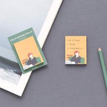 Load image into Gallery viewer, Monolike Fall In Newtro Sticky-It - 5p Set Self-Adhesive Memo Pad 50 Sheets