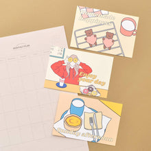 Load image into Gallery viewer, Monolike Fall In Newtro ver.2 Postcards - mix 24 pack, Emotional and lovely 24 girl postcards