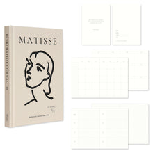 Load image into Gallery viewer, Monolike Hardcover Henri Matisse Diary, HENRI MATISSE JOURNAL Ⅲ - Academic Planner Weekly & Monthly Planner