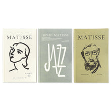 Load image into Gallery viewer, Monolike Henri Martisse Paperback Note Part.3 3p SET _Art design note, Mini note, Blank note, Notebook, 192 Pages, 4.13x6.69