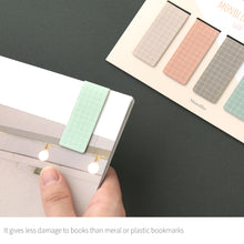 Load image into Gallery viewer, Monolike Magnetic Bookmarks Grid Sunset, Set of 5