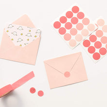 Load image into Gallery viewer, Monolike Circle Stickers - Solid Round Dot samll Size A + B Set, 12 type stickers 36 Sheets