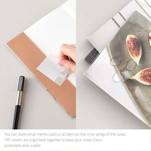 Load image into Gallery viewer, Monolike A5 Haru Free Notebook, Photo C 4p SET - Blank Notebook, PVC Cover