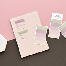 Load image into Gallery viewer, Monolike Wow Bar Sticker Solid D set - Mini size cute stickers, square stickers