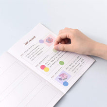 Load image into Gallery viewer, Monolike Circle Stickers - See through Dot Stickers Small Size Set, 6 Type Stickers 18 Sheets
