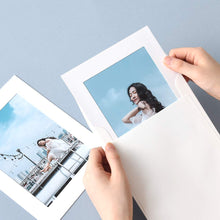 Load image into Gallery viewer, Monolike Slim&Light Standing Paper Photo Frame Box Set 5x7 White 100 pcak - Fits 5"x7" Pictures
