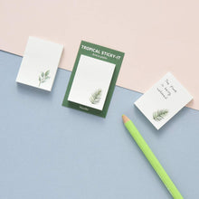 Load image into Gallery viewer, Monolike Tropical Sticky-it - 5p Set Self-Adhesive Memo Pad 50 Sheets