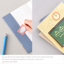 Load image into Gallery viewer, Monolike A5 Haru Free Notebook, The Daily Life of Gureum B 4p SET - Blank Notebook, PVC Cover