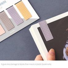 Load image into Gallery viewer, Monolike Magnetic Bookmarks Grid Soft Clay, Set of 5