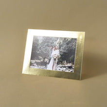 Load image into Gallery viewer, Monolike Standing Paper Frame 5x7 Metallic Series Glossy Gold 10p 5x7Inch Size