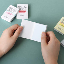 Load image into Gallery viewer, Monolike Must Have Sticky Squared 4p SET Self-Adhesive Memo Pad 80 sheets, Daily Sticky, Diary, Memo