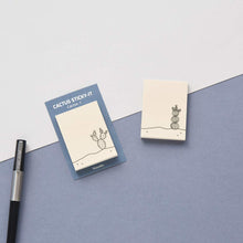 Load image into Gallery viewer, Monolike Cactus Sticky-it - 5p Set Self-Adhesive Memo Pad 50 Sheets