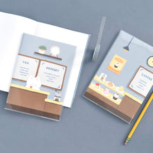 Load image into Gallery viewer, Monolike A5 Haru Free Notebook, The Daily Life of Gureum A 4p SET - Blank Notebook, PVC Cover
