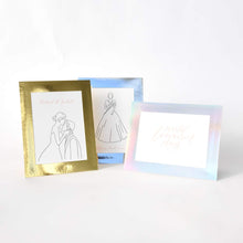 Load image into Gallery viewer, Monolike Standing Paper Frame 5x7 Metallic Series Glossy Gold 10p 5x7Inch Size