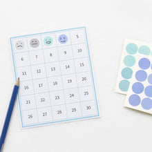 Load image into Gallery viewer, Monolike Circle Stickers - Solid Round Dot Stickers Small Size Set, 9 Type Stickers 18 Sheets