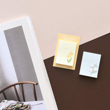 Load image into Gallery viewer, Monolike Front Garden Ver.1 Sticky-it - 5p Set Self-Adhesive Memo Pad 50 Sheets