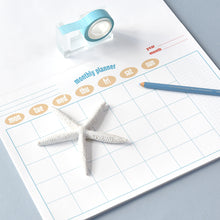 Load image into Gallery viewer, Monolike Retro Pop A4 Monthly + Weekly Planner pad, Pink SET - Academic Planner, Weekly & Monthly Planner, To-do list, Note pad, Scheduler