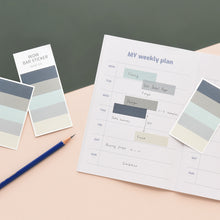 Load image into Gallery viewer, Monolike Wow Bar Sticker Solid D set - Mini size cute stickers, square stickers