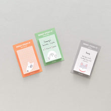 Load image into Gallery viewer, Monolike Doggy Sticky-it - 5p Set Self-Adhesive Memo Pad 50 Sheets