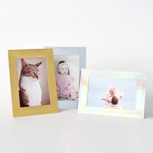 Load image into Gallery viewer, Monolike Standing Paper Frame 4x6 Metallic Series Matte Gold 10p 4x6Inch Size