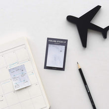 Load image into Gallery viewer, Monolike Feeling Sticky-It - 5p Set Self-Adhesive Memo Pad 50 Sheets