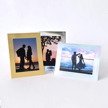 Load image into Gallery viewer, Monolike Standing Paper Frame 5x7 Metallic Series Glossy Silver 10p 5x7Inch Size