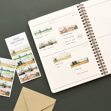 Load image into Gallery viewer, Monolike Wow Bar Sticker Oscar Claude Monet set - Mini size cute stickers, square stickers