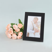 Load image into Gallery viewer, Monolike Premium Standing Paper Photo frame 4x6 Black 10pcak - Fits 4x6" Pictures