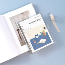 Load image into Gallery viewer, Monolike A5 Ordinary Days Diary Set, Desk - Academic Planner Weekly & Monthly Planner with PVC Cover, Zipper bag