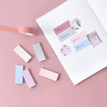 Load image into Gallery viewer, Monolike Color Palette Sticky Grid 500 B Set 4p - Self-Adhesive Memo Pad 30 sheets