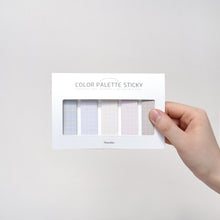 Load image into Gallery viewer, Monolike Color Palette Sticky Grid 500 B Set 4p - Self-Adhesive Memo Pad 30 sheets