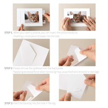 Load image into Gallery viewer, Monolike Standing Paper Frame 4x6 Metallic Series Glossy Silver 10p 4x6Inch Size