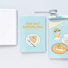 Load image into Gallery viewer, Monolike A5 Haru Free Notebook, Fall in newtro B 4p SET - Blank Notebook, PVC Cover