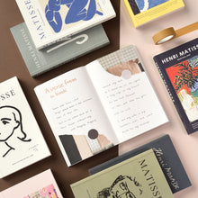 Load image into Gallery viewer, Monolike Henri Martisse Paperback Note Part.2 3p SET _Art design note, Mini note, Blank note, Notebook, 192 Pages, 4.13x6.69