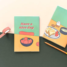 Load image into Gallery viewer, Monolike A5 Haru Free Notebook, Fall in newtro A 4p SET - Blank Notebook, PVC Cover
