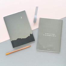 Load image into Gallery viewer, Monolike A5 Haru Free Notebook, Photo D 4p SET - Blank Notebook, PVC Cover