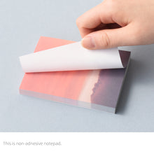 Load image into Gallery viewer, Monolike Memopad Today's Sky design SET - 4 Packs, 4 Different Designs, 100 Sheets Per Pad, Total 400 Sheets, Note pads, Writing pads