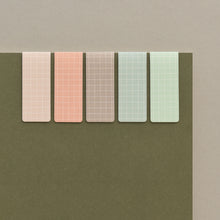 Load image into Gallery viewer, Monolike Magnetic Bookmarks Grid Sunset, Set of 5
