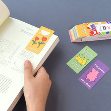 Load image into Gallery viewer, Monolike Bandal Bookmarks Story town Ver.1 + Ver.2 120 Pieces