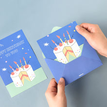 Load image into Gallery viewer, Monolike Fall In Newtro Dessert Letter Paper and Envelopes Set - 8Type, 32 Letter Paper + 16 Envelopes