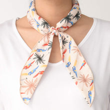 Load image into Gallery viewer, Monolike Cool Scarf Dino + Parrot Fashion Item Neck Wrap Cooling Scarf