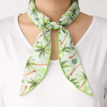 Load image into Gallery viewer, Monolike Cool Scarf Jungle Green + Jungle Navy Fashion Item Neck Wrap Cooling Scarf