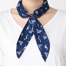 Load image into Gallery viewer, Monolike Cool Scarf Ocean Sky + Ocean Navy Fashion Item Neck Wrap Cooling Scarf