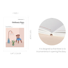 Load image into Gallery viewer, Monolike Ordinary Days Diary 6 Month Planner, Sweet home - Academic Planner, Weekly & Monthly Planner, Scheduler