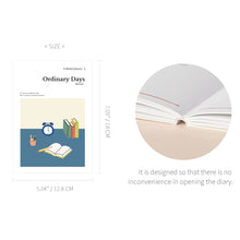 Load image into Gallery viewer, Monolike Ordinary Days Diary 6 Month Planner, Desk - Academic Planner, Weekly & Monthly Planner, Scheduler